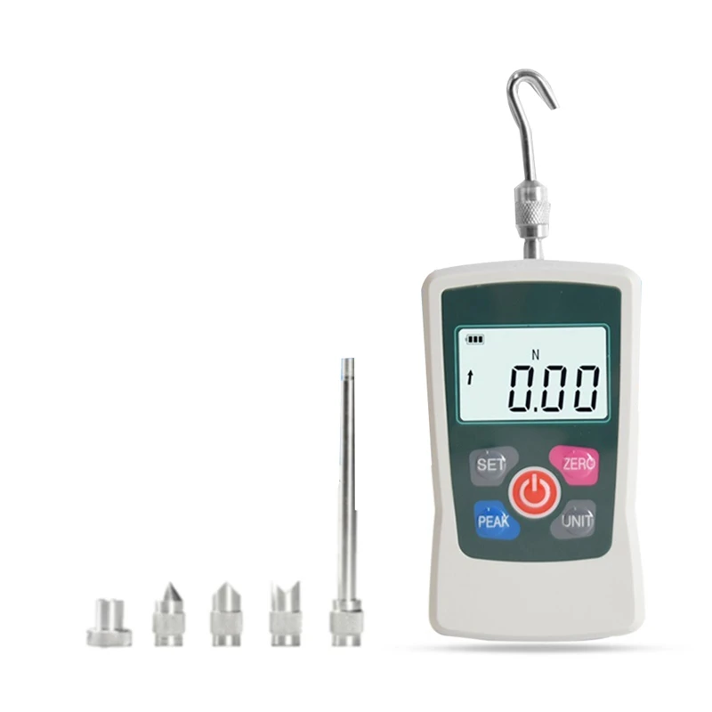 NEW-Small Digital Push Pull Force Gauge Portable Dynamometer Gauge ZMF-2-500N Pull Tester Kilogram Pull Tester