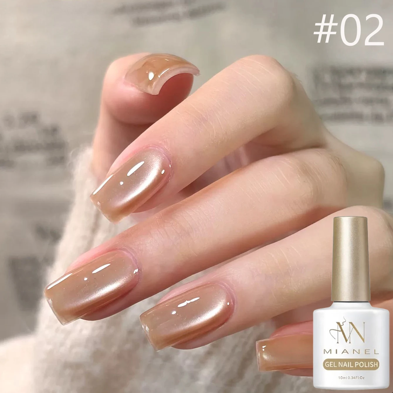 10 مللي 1 قطعة مصر القديمة القط العين المغناطيس طلاء الأظافر هلام البرتقال الأظافر البني الأظافر العنبر الزجاج حبة القط العين طلاء الأظافر