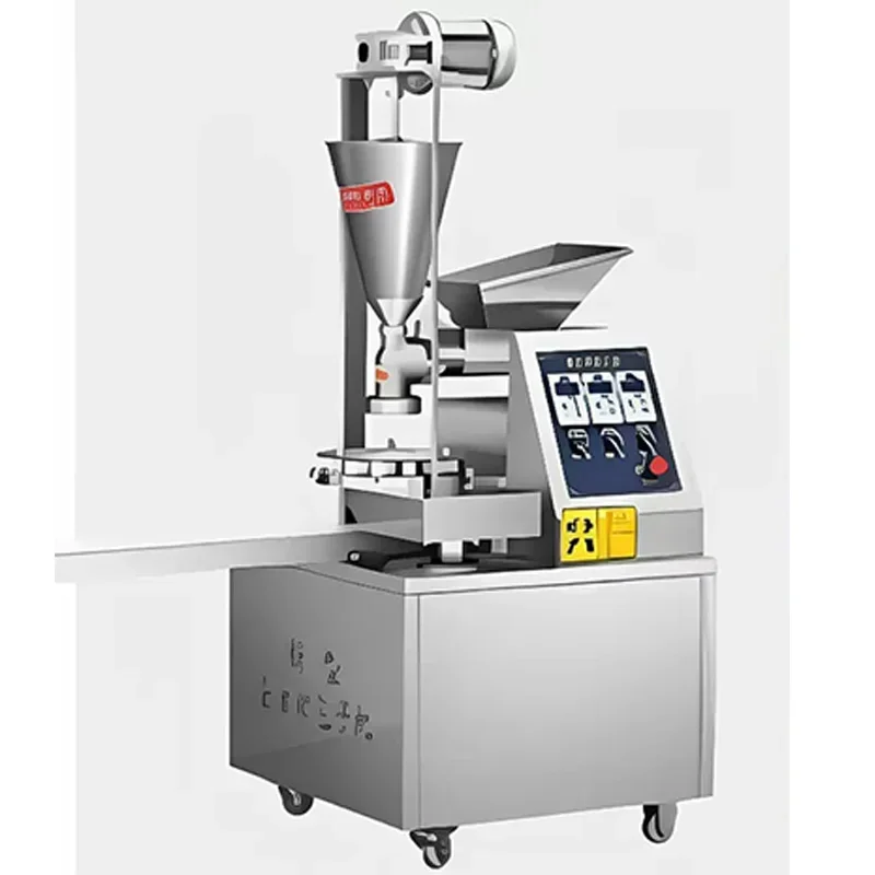 Automatic Countertop Baozi Maker Xiaolongbao/Baozi, Conveyor Belt Transport, Automatic Shaping, Dual Augers (Customized)
