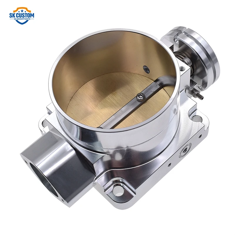 Aluminum 90mm Throttle Body for Honda Civic 2002-2005 K Series K20 K20a K24 Engine - view 2