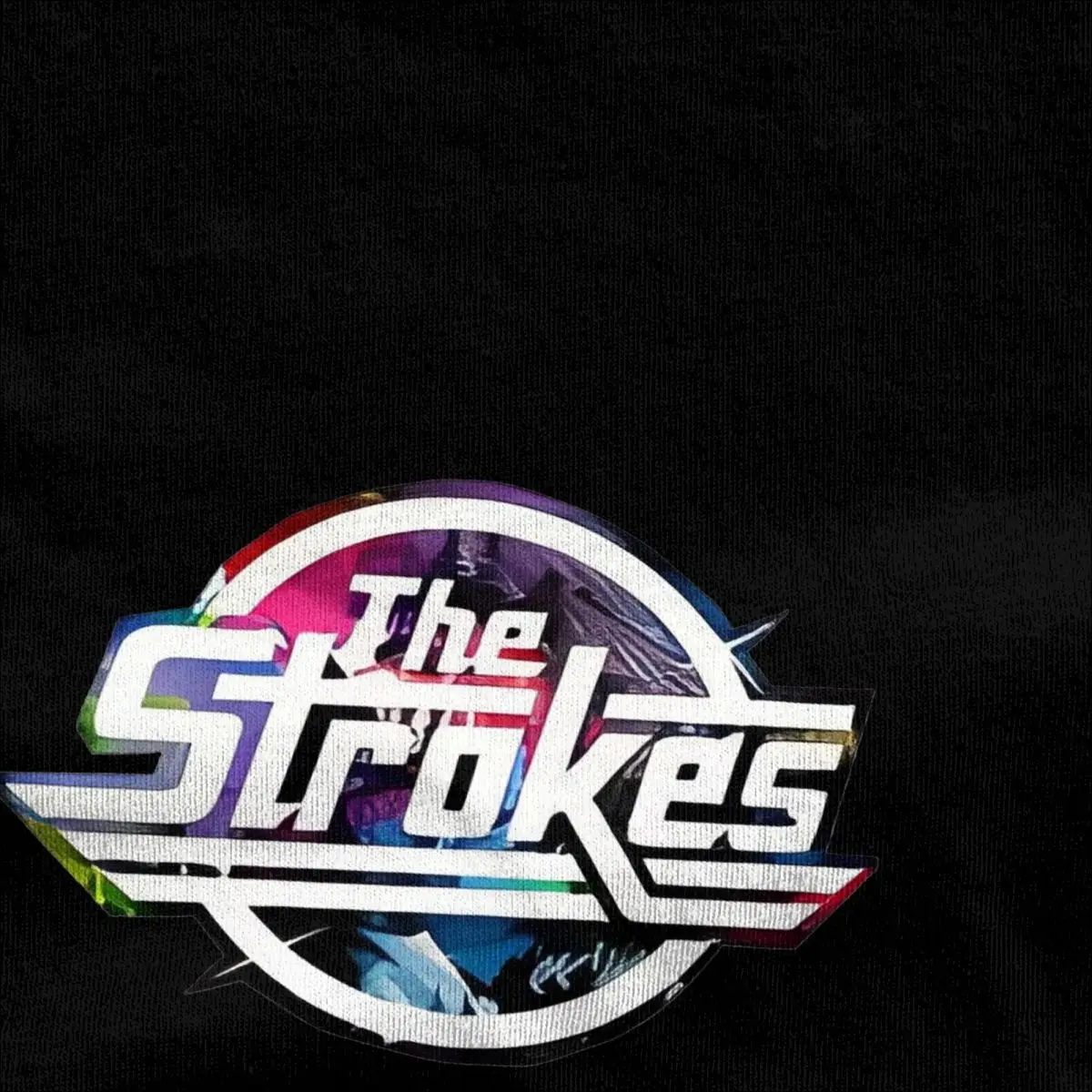 Man T-Shirt The Strokes T Shirts Hippie Popular Band Logo Beach Tees Y2K Retro Casual Pure Cotton Clothes Birthday Present