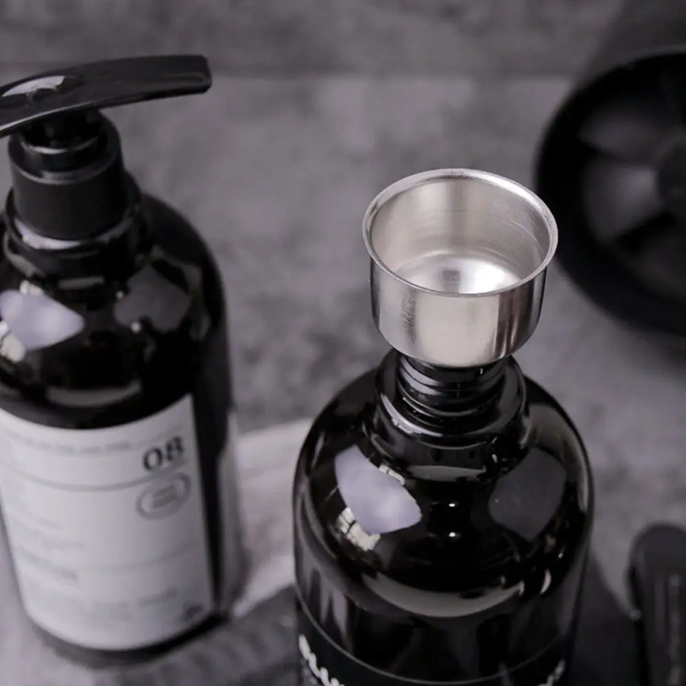 Small Mouth Stainless Steel Funnel S/M/L Conical Shape Bar Wine Funnel food grade Portable Mini Kitchen Liquid Dump Tool