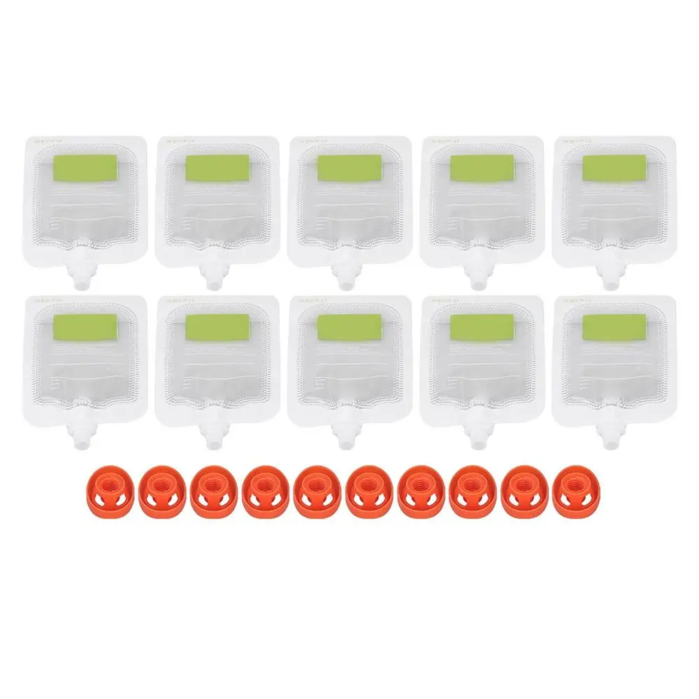 

10Pcs Durable Complementary Food Fruit Puree Squeeze Pouches Pouch Bag Kitchen Dispenser Food Storage Bag