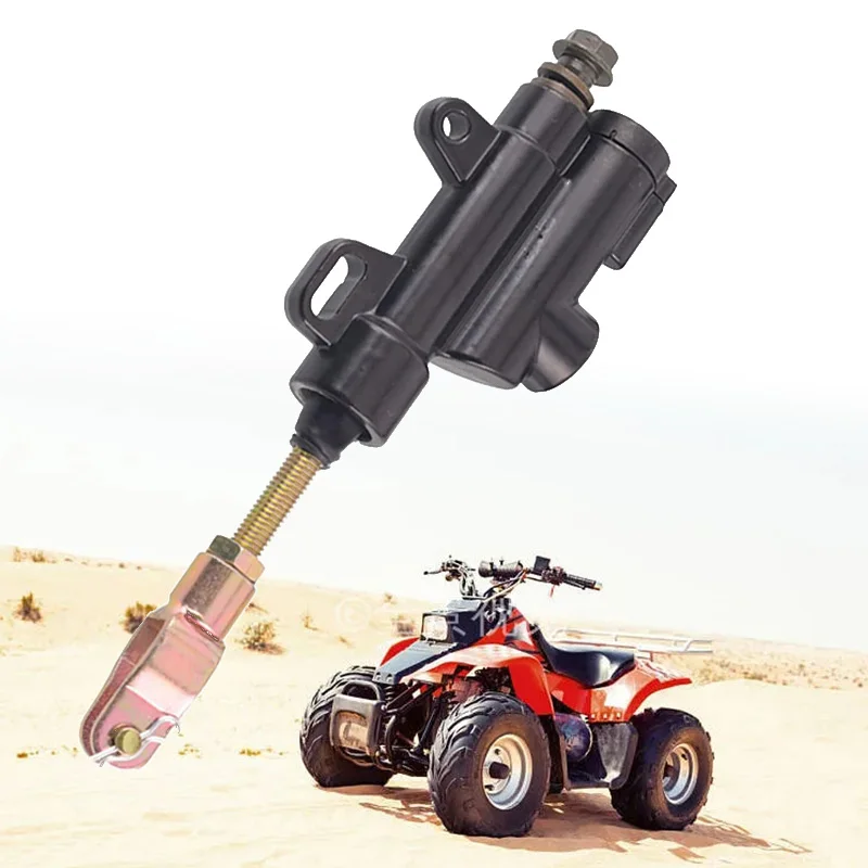 

1Pcs M10 Motorcycle Rear Hydraulic Brake Master Cylinder Pump 50cc 70cc 110cc 125cc 150cc 250cc For Thumpstar ATV Dirt Bike