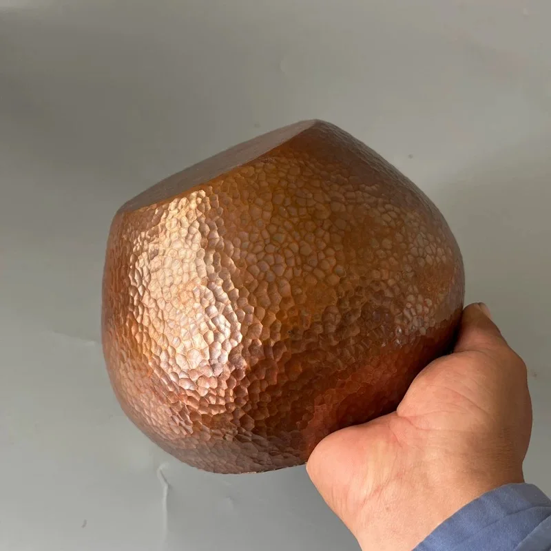 

Pure Copper Tea Bowl Multi Use Kung Fu Cup Extra Thick Solid Copper Top Grade Gift