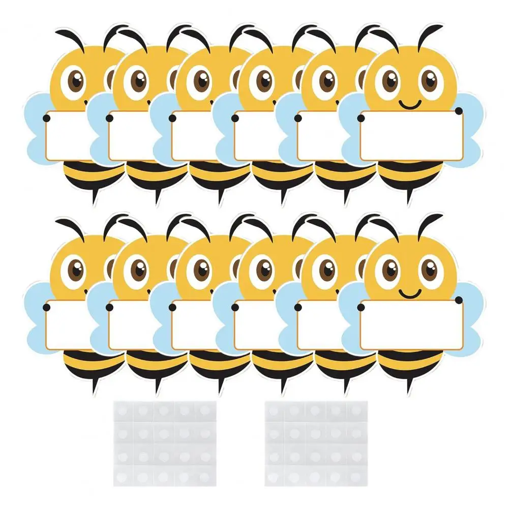Bee Classroom Decorations Bee-themed Classroom Decor Set Bulletin Board Cutouts Name Tags Student Nameplates Cute for Cubbies