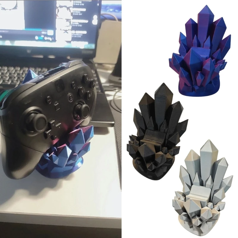 حامل ثلاثي الأبعاد محمول من السهل تثبيت حامل وحدة تحكم مطبوعة ثلاثية الأبعاد للعبة X7JC