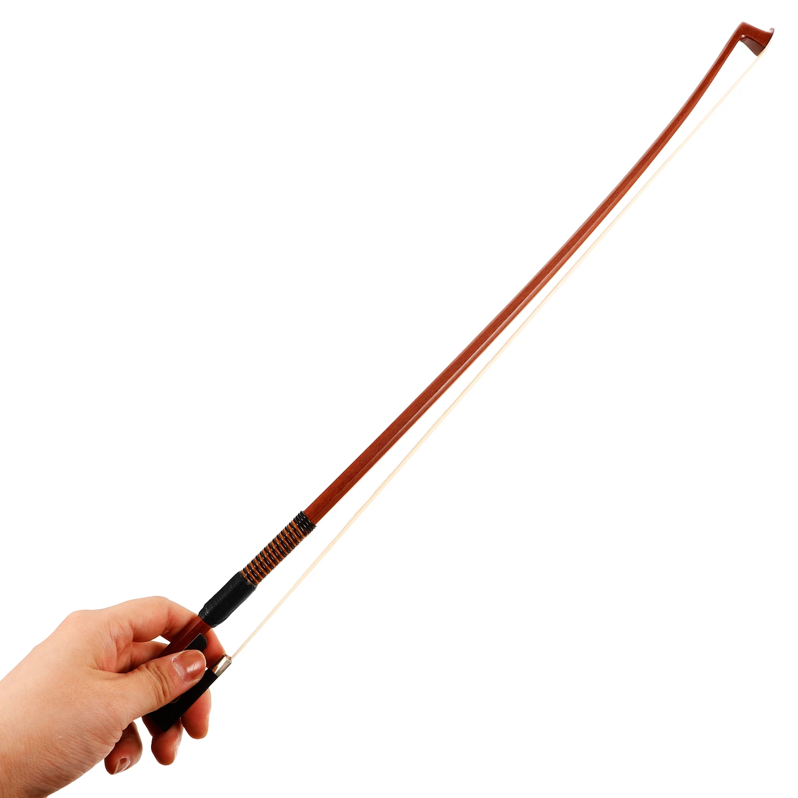 

Violin Bow Audition Beginner's Horsehair Wooden Grip Useful Practice Oxford Silk Accessory