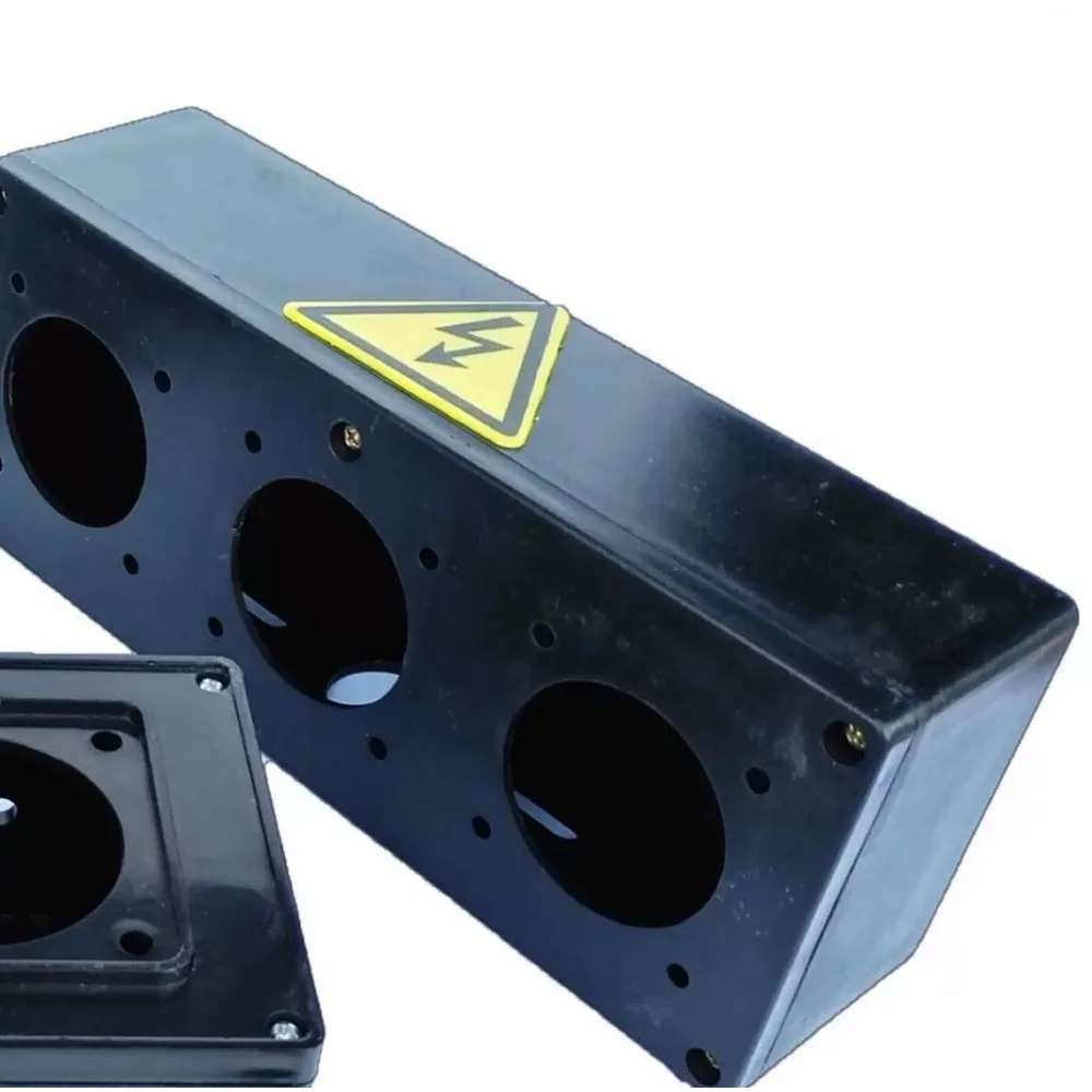 For Injection Molding Machine Accessories ABS 2-hole 3-hole Industrial Socket Box Power 210*110*80 273*110*77