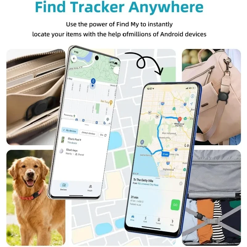 GPS Tracker Key Finder Wallet Locator Anti Lost Device Smart Bluetooth Tracking Tag for Car Keys Pets Bags Luggage Kids Elderly view 5