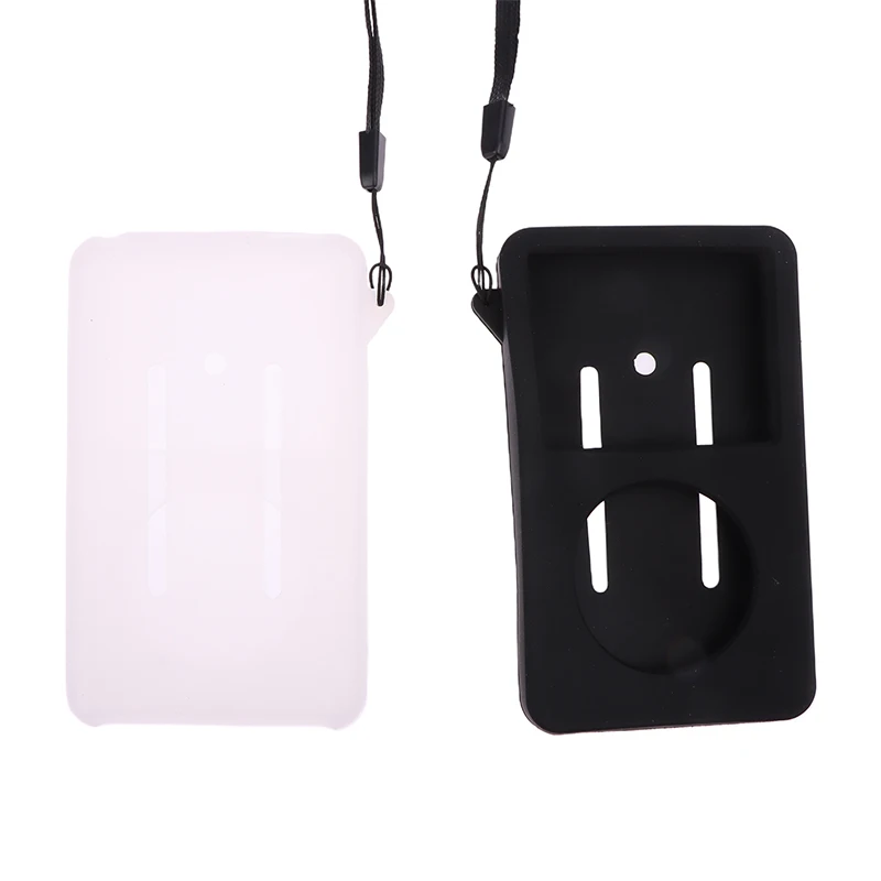 For Classic 80/120/160G Silicone Cover Case Anti-fall Protective Skin-friendly Carrying Cases White/Black Anti-scratching image 5