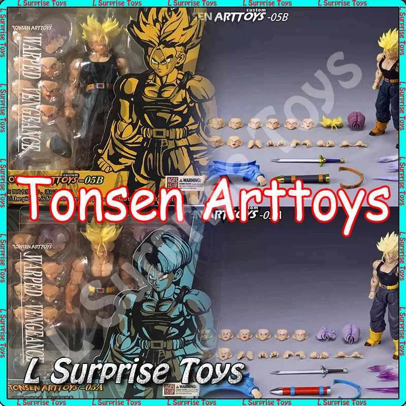 

Tonsen Arttoys Kamione Trunks 05A 05B Figure Dragon Ball Z Super Saiyan Trunks Anime Action Figures Models Kids Toys Gifts