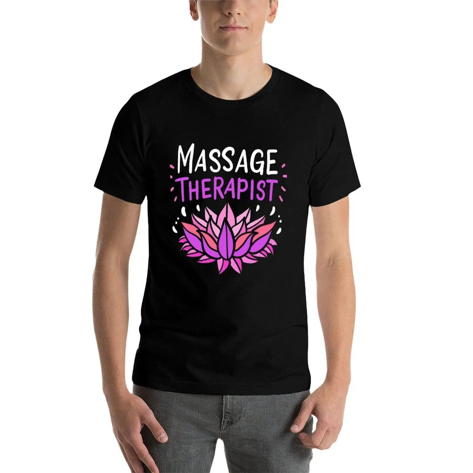 

Massage Therapist T-Shirt printed t shirts for man t shirts for man graphic vintage T-Shirt