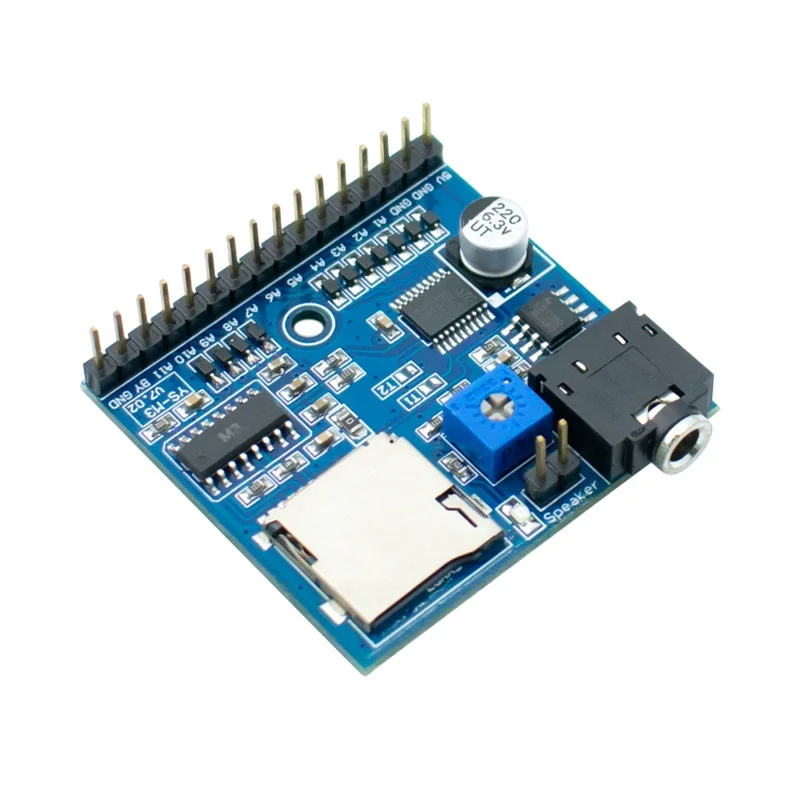 1/3PCS MP3 Voice Trigger Broadcast Module Support MP3/WAV Format Prompt Sound Playback Board For Arduino SCM DIY Project