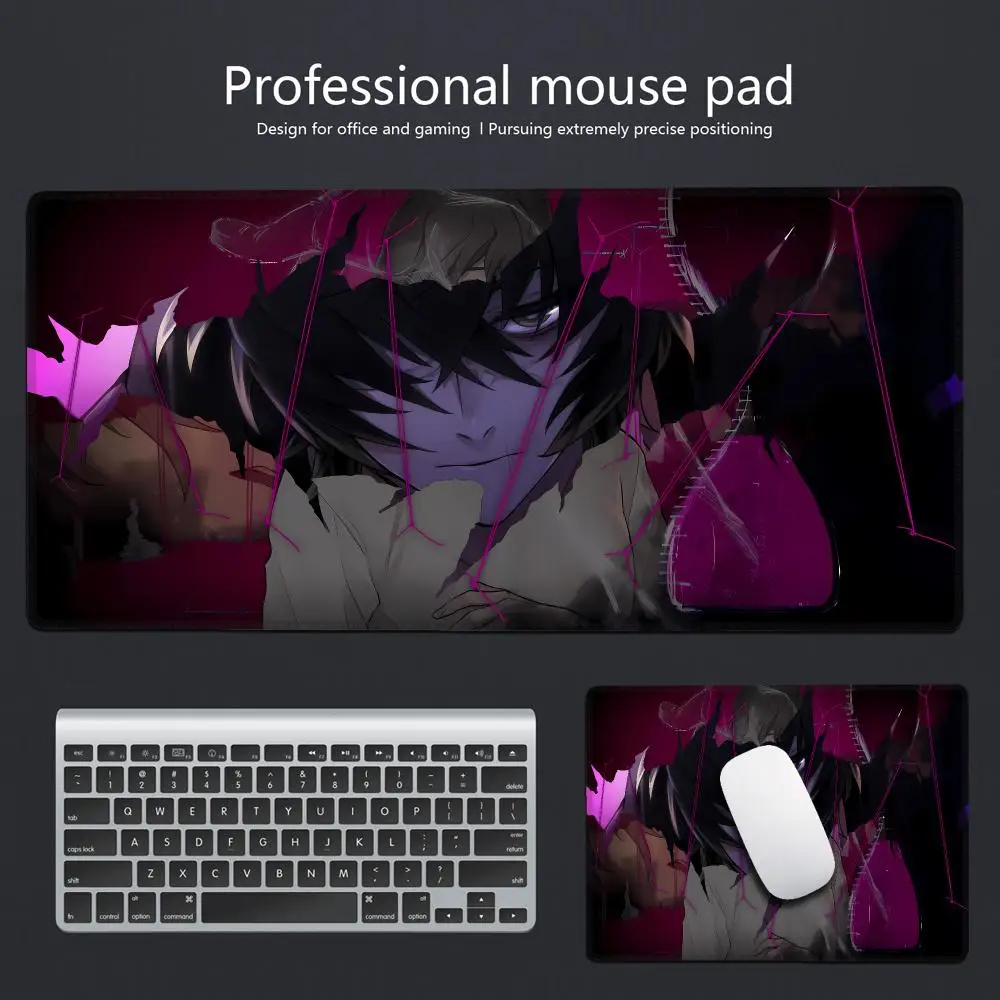 S-Slow D-Damage T-Towa Mouse Pad Non-Slip Rubber Gamer Balance Computer Mat Decoracion Desk Mat Laptop Office Large HYBXAXC
