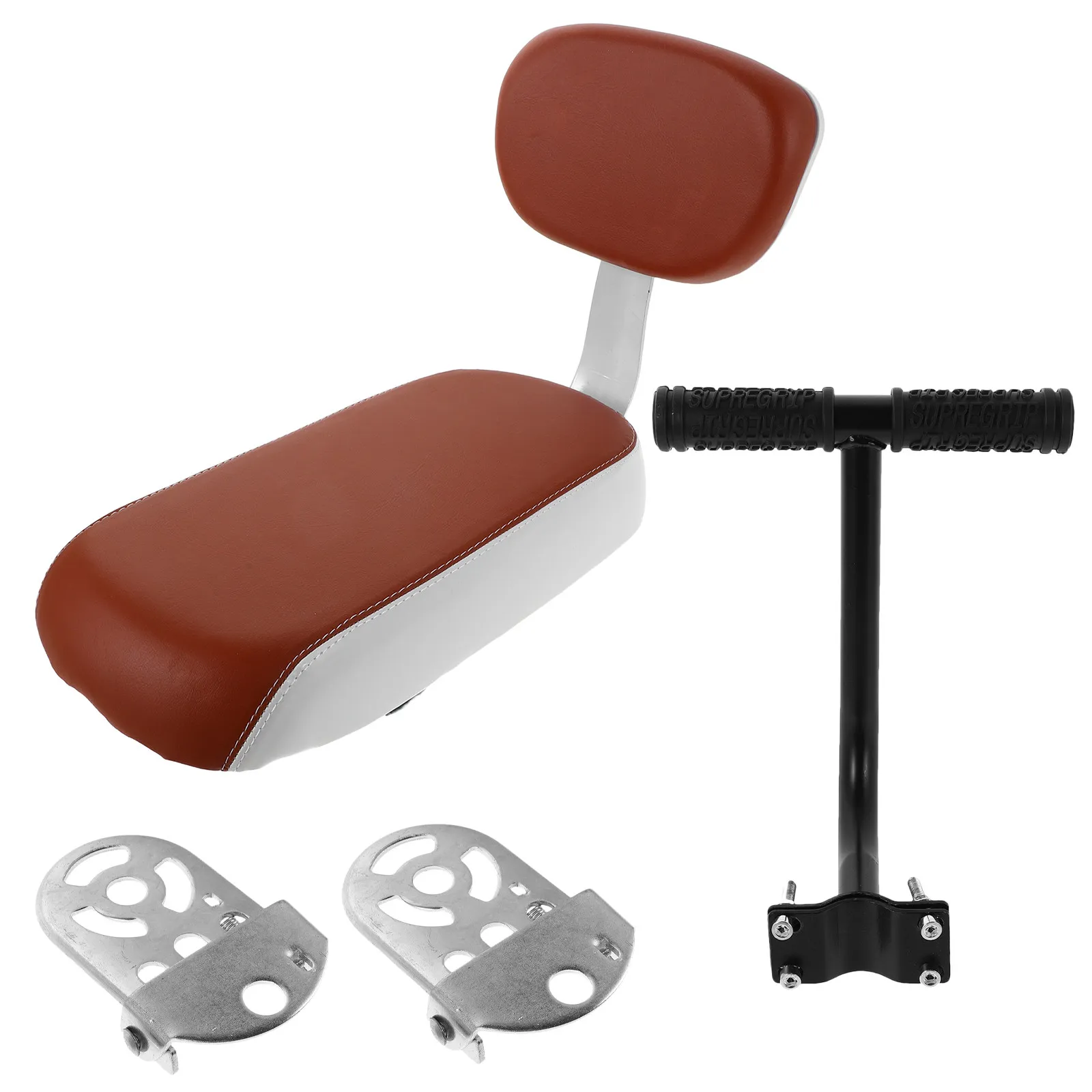 

1Set Rear Bike Seat Cushion Mountain Bike Backrest Soft Saddle Attachment for Electric Bicycle Passenger Commuting