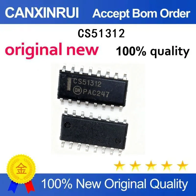 

(5-100 Pieces) Brand new spot mounted SOP16 CS51312GDR16G CS51312 switch controller IC