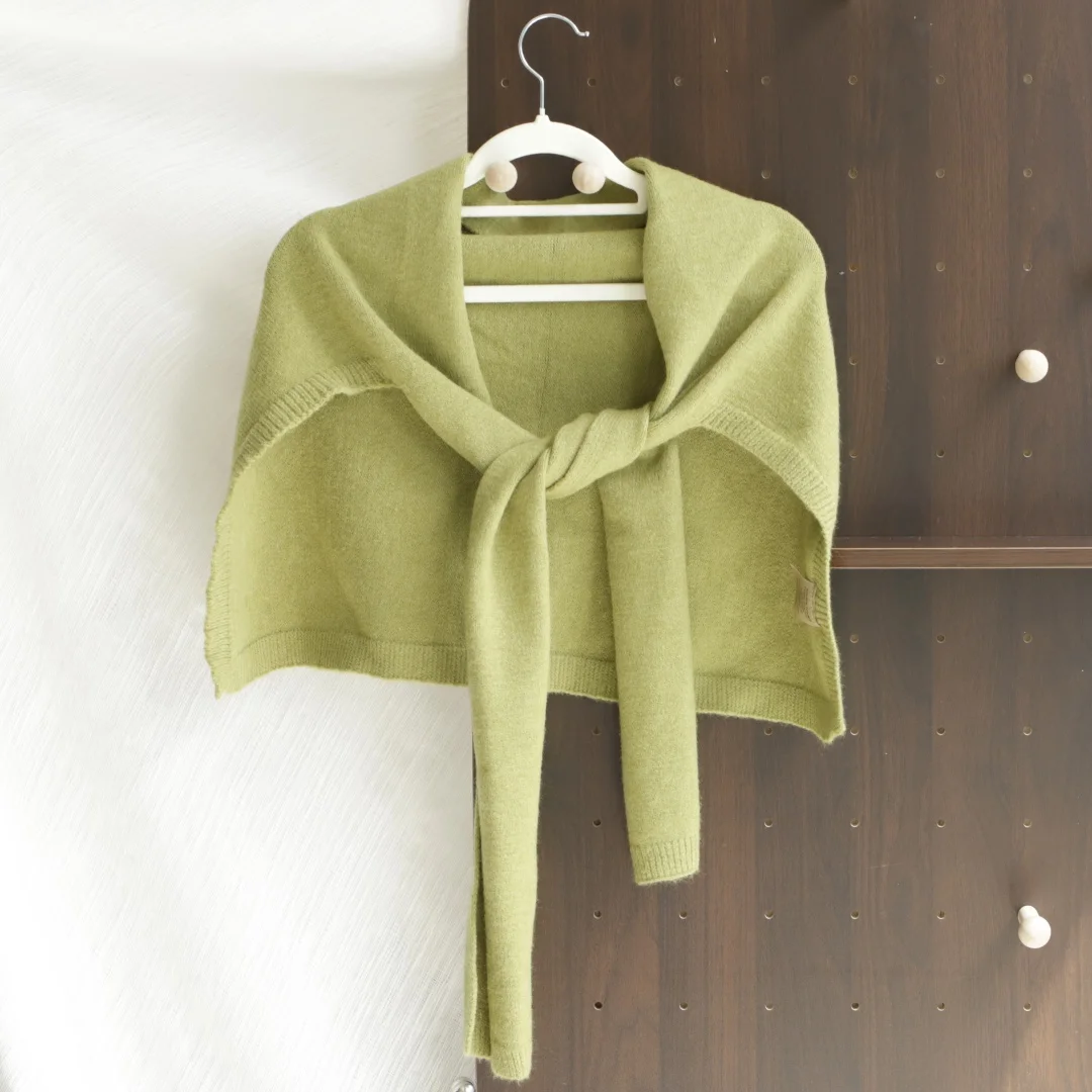 Multi-color thicken cashmere New Large Shawl for Womens Spring and Autumn Fashion Versatile Loose High-end Cape Knitted Shawls