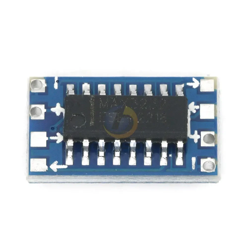 1PCS~10PCS mini RS232 MAX3232 Levels to TTL level converter board serial converter board Dropshipping image 2