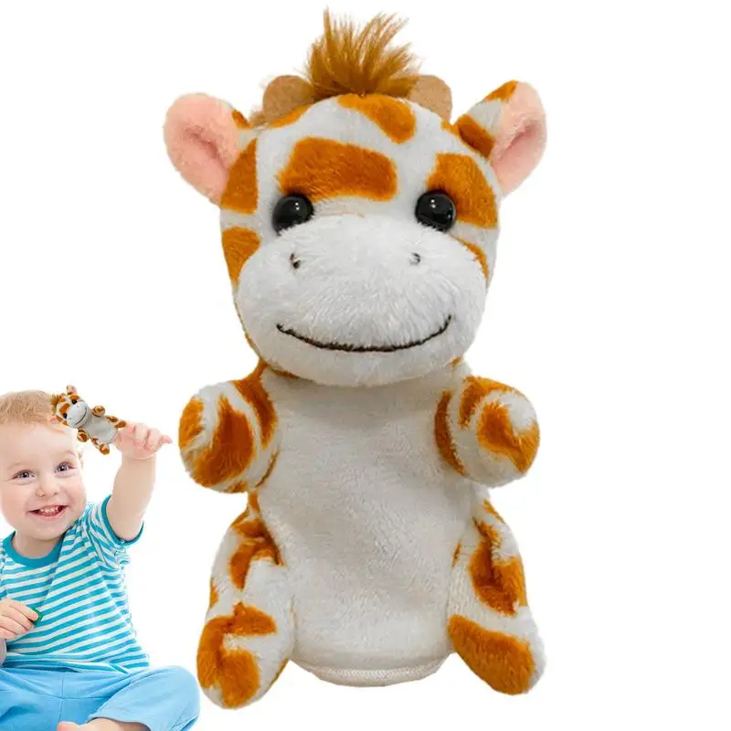 Animal Hand Puppets Hand Puppets For Adults Plush Animal Toy Stuffed Animal Puppet Educational Puppet For Role Play Storytelling