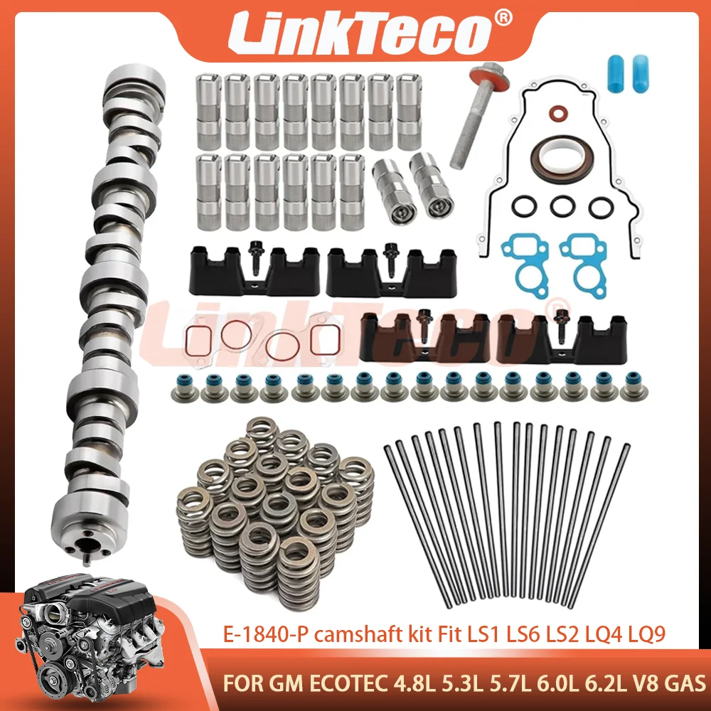 Engine Stage 2 Camshaft Valve lifter Spring Gasket Kit W/ MDS For Chevrolet GMC Cadillac GM 4.8 5.3 5.7 6.0 6.2 L V8 GAS 97-13