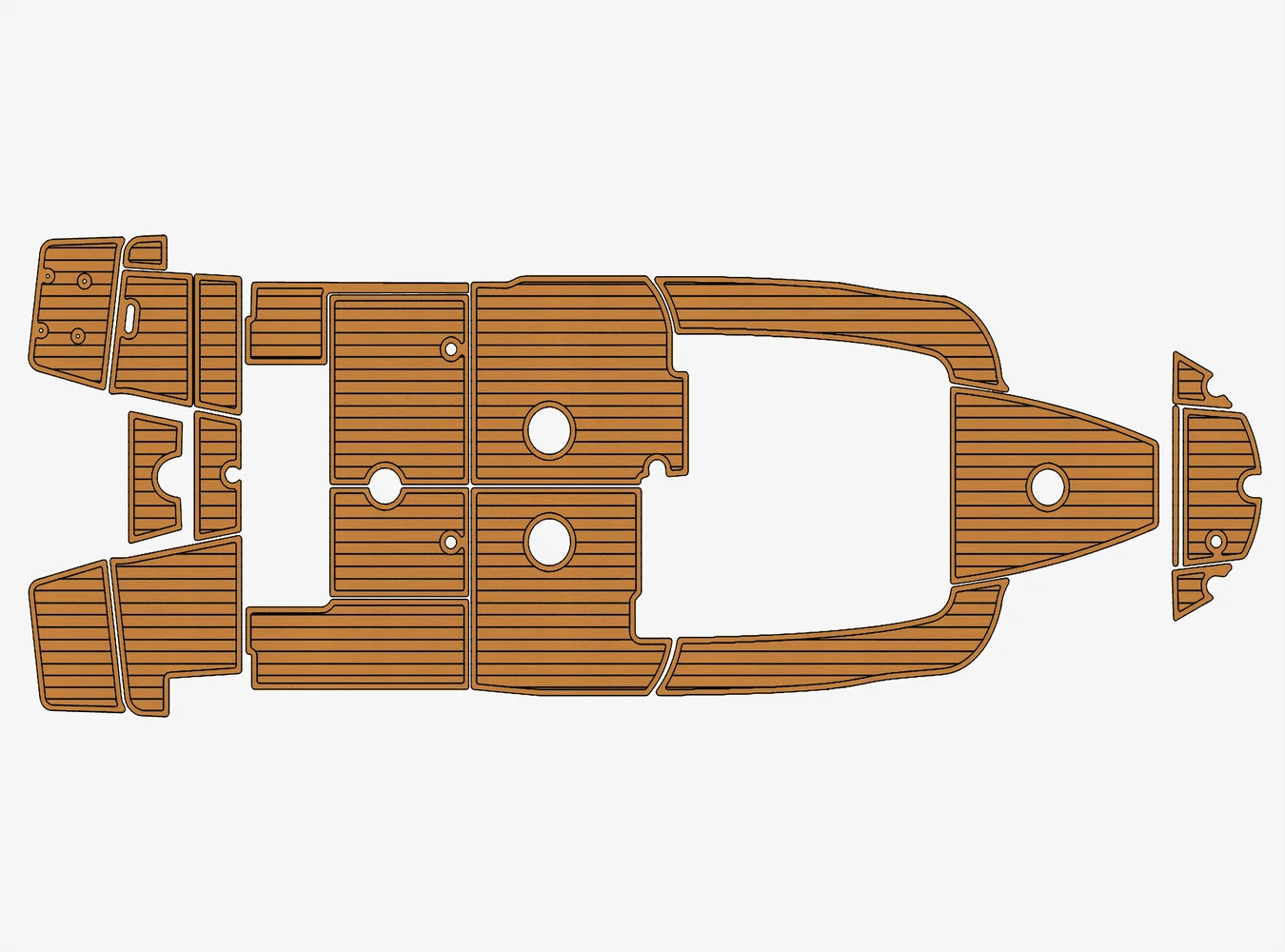 

2022 Quicksilver Active 755 Open1/4 дюйма, 6 мм, пена EVA, нескользящий ПВХ, настил из тикового дерева, морской коврик,...ek, ковер gatorstep, морской пол