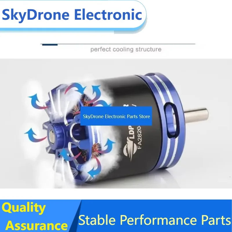 SkyDElLD-Power FA2820-1100KV Brushless Motor For Fixed Wing Aircraft CW CCW Bimotored Gemini Volantex 1600mm Dual Motor Airplane