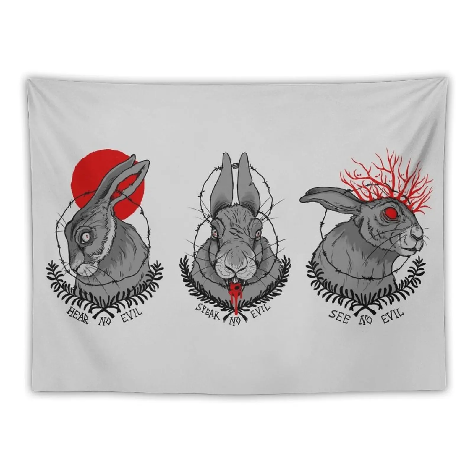 

WATERSHIP DOWN - THE EVIL SERIES Tapestry Aesthetic Home Decor Anime Decor Tapestry