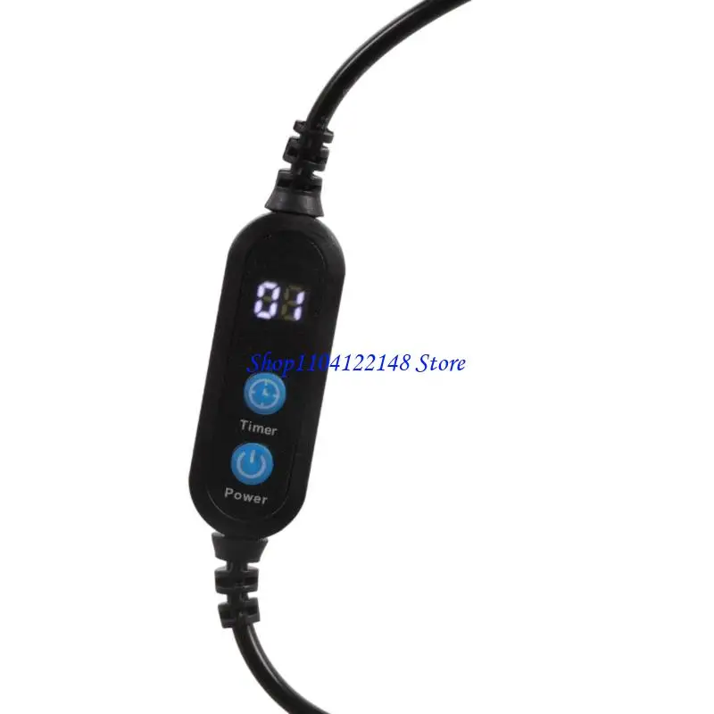 P9FA Simple Operation USB Timing Cable Plastic and Metal Texture for Daily Use