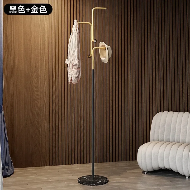 YY- Coat Rack Home Living Room Bedroom Floor-to-ceiling Clothes Rack Multifunctional Light Luxury