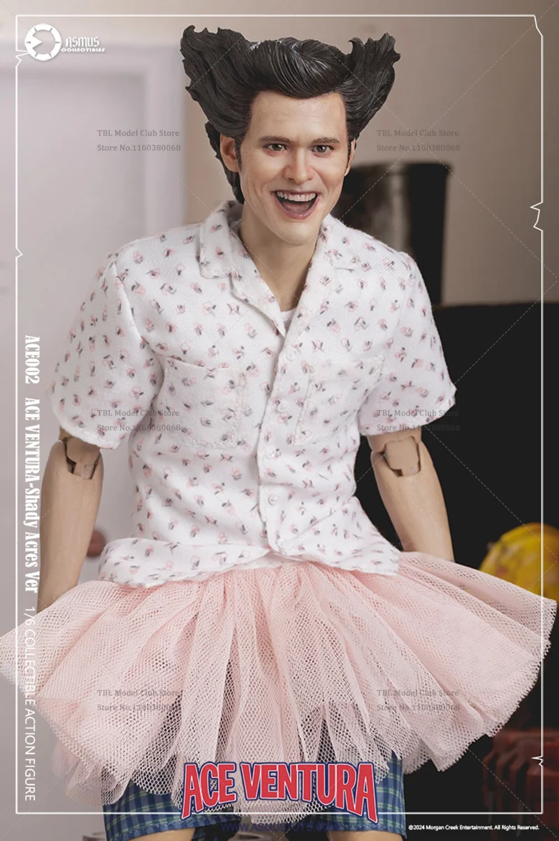 Na stanie ASMUS TOYS ACE02 Figurka Akcji Męska 1/6 Skala Zwierzę Domowe Detektyw Ace Zabawny i Humorystyczny Filmowy 12-calowy Pełny Zestaw