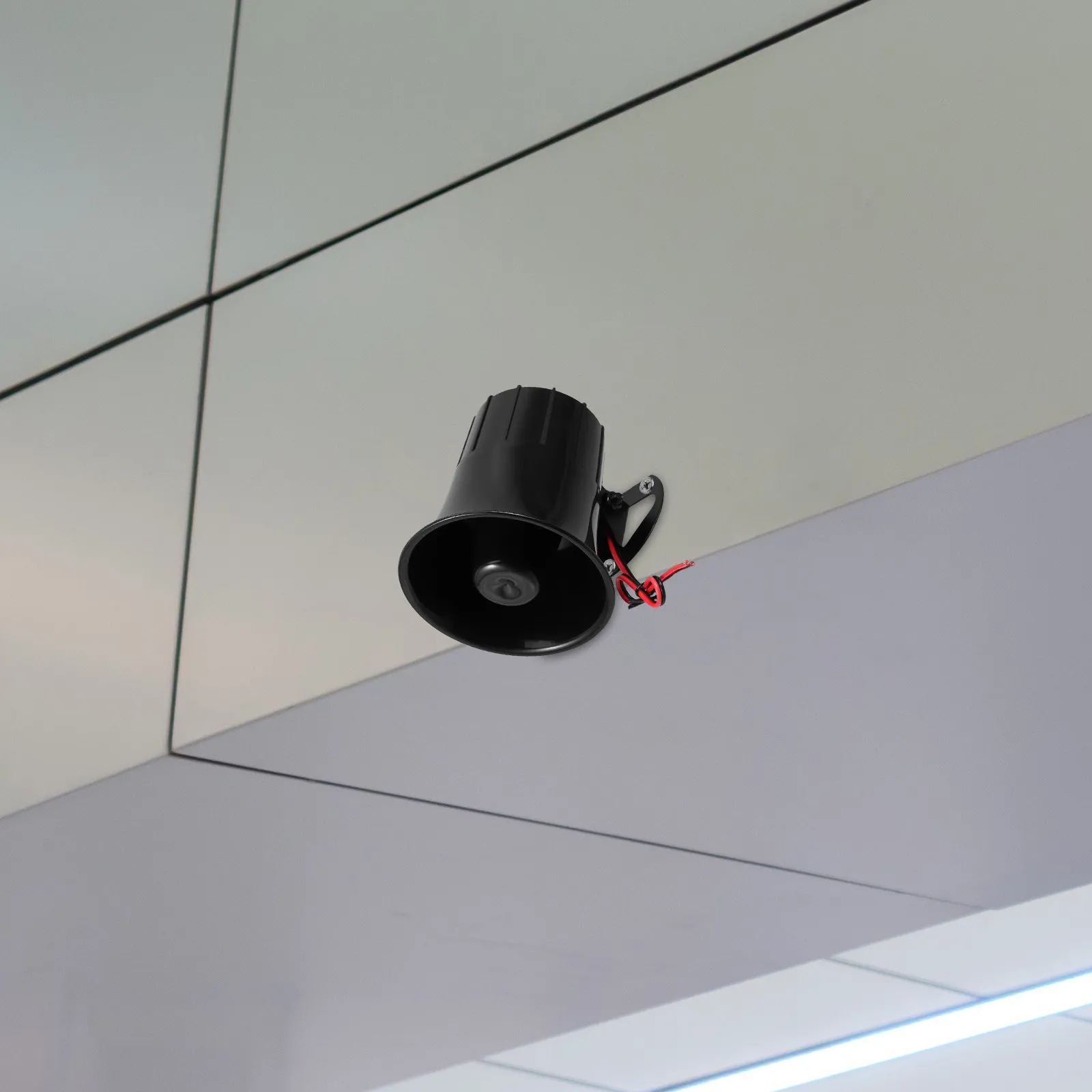 

Anti-Theft Alarm Horn High-Pitched Plastic Loud Alarm Siren for Home Office Indoor Outdoor Security Systems Powerful