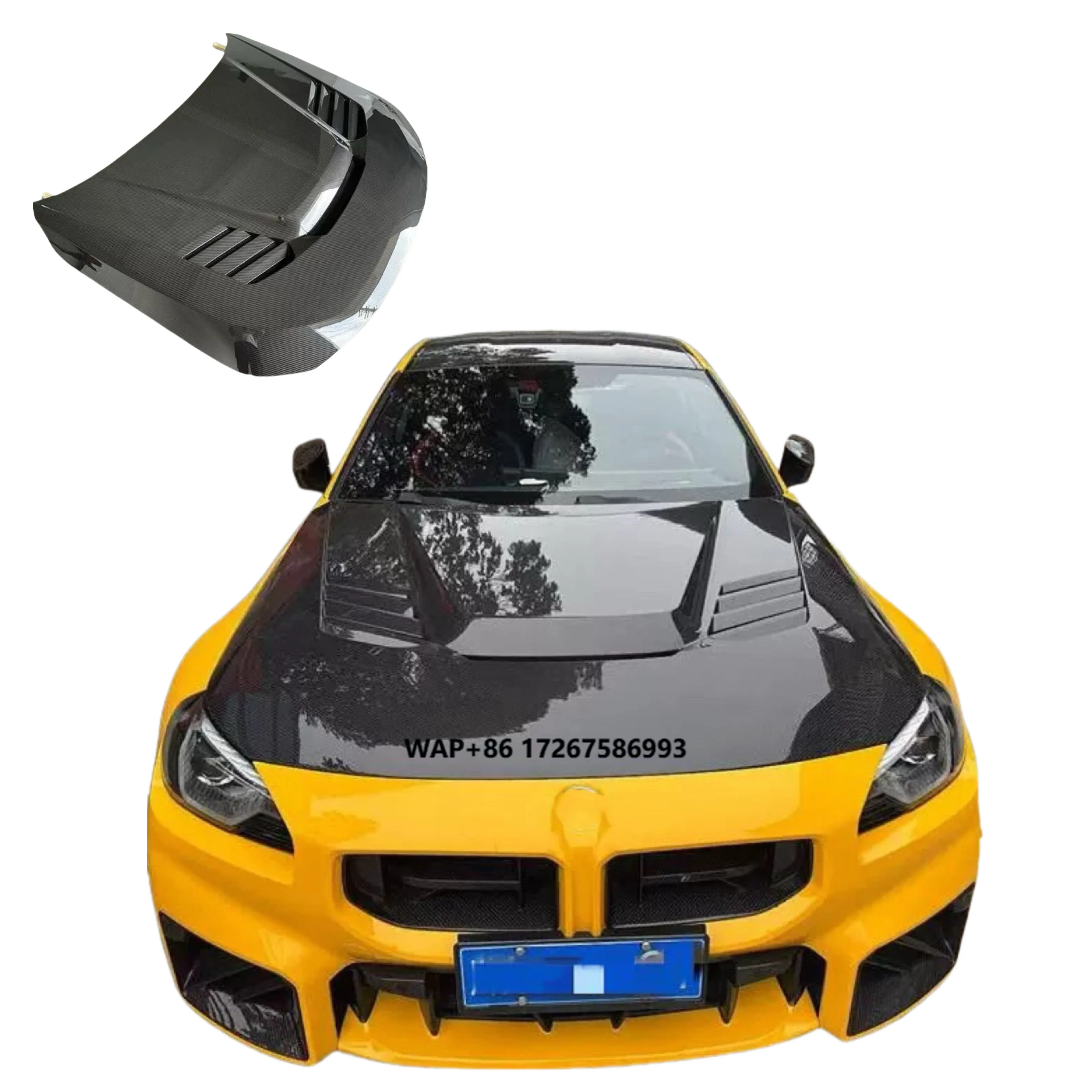 

Carbon Fiber Hood for BMW 2 Series G87 M2 G42 M240 Front Engine Cover Auto Parts