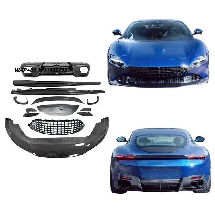 Roma Carbon Body Kit Is Suitable for Roma Upgrade Novice Style Carbon Fiber Car Accessories