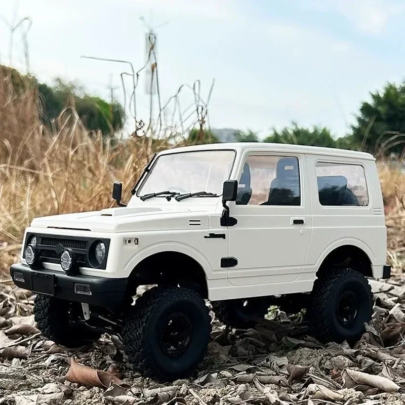 WPL 1/10 WPL C74 2.4G Full-Scale Jimny Warrior JA11 4WD Climbing Track Remote Control Car Model Children\'s remote control toy