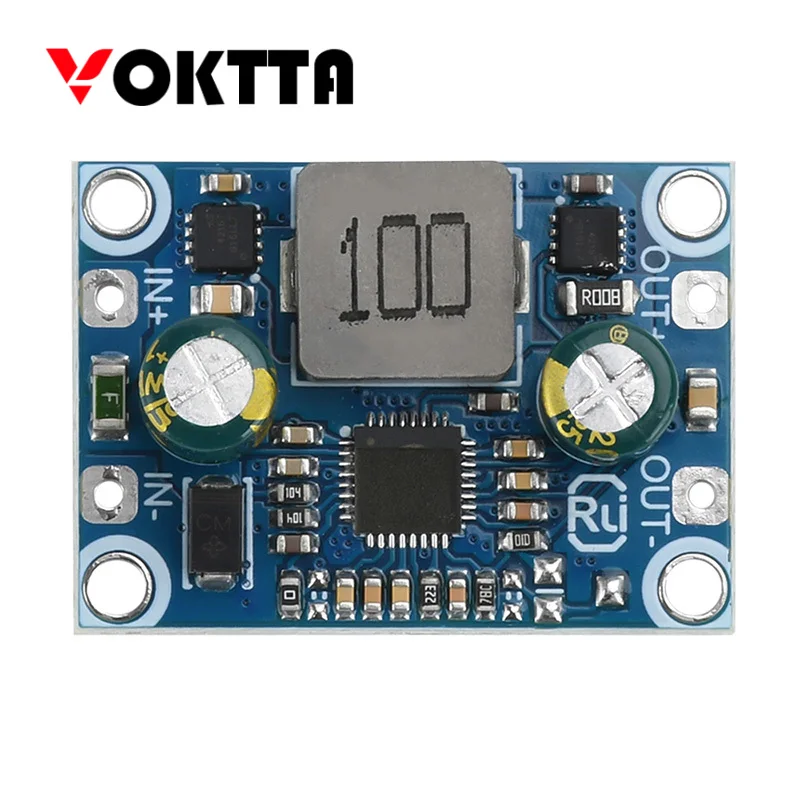 DC-DC Boost/Buck Module Voltage Conversion Modules 3.6-32V to 5V/9V/12V 5A Output Low Ripple High Conversion Boost Buck Module