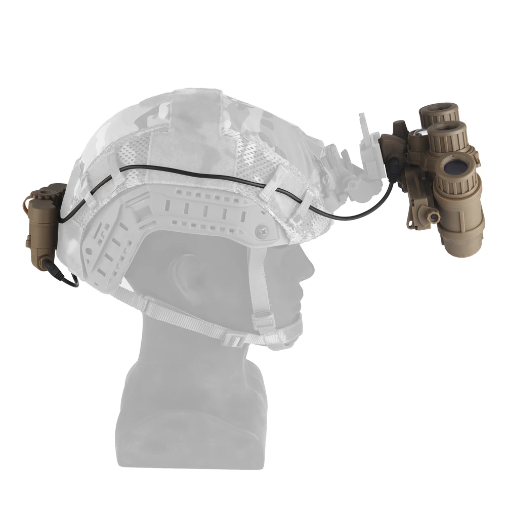 

GPNVG 18 Night Vision Mirror Tactical Helmet Four Eyes Night Vision Device Model (Hot Fusion Version)
