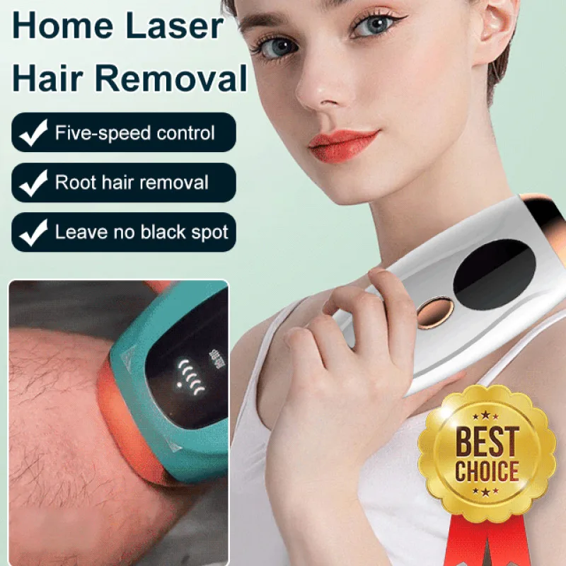 Home Portable Laser Whole Body Shaver Painless Photorejuvenation Pulse Laser Hair Removal Device