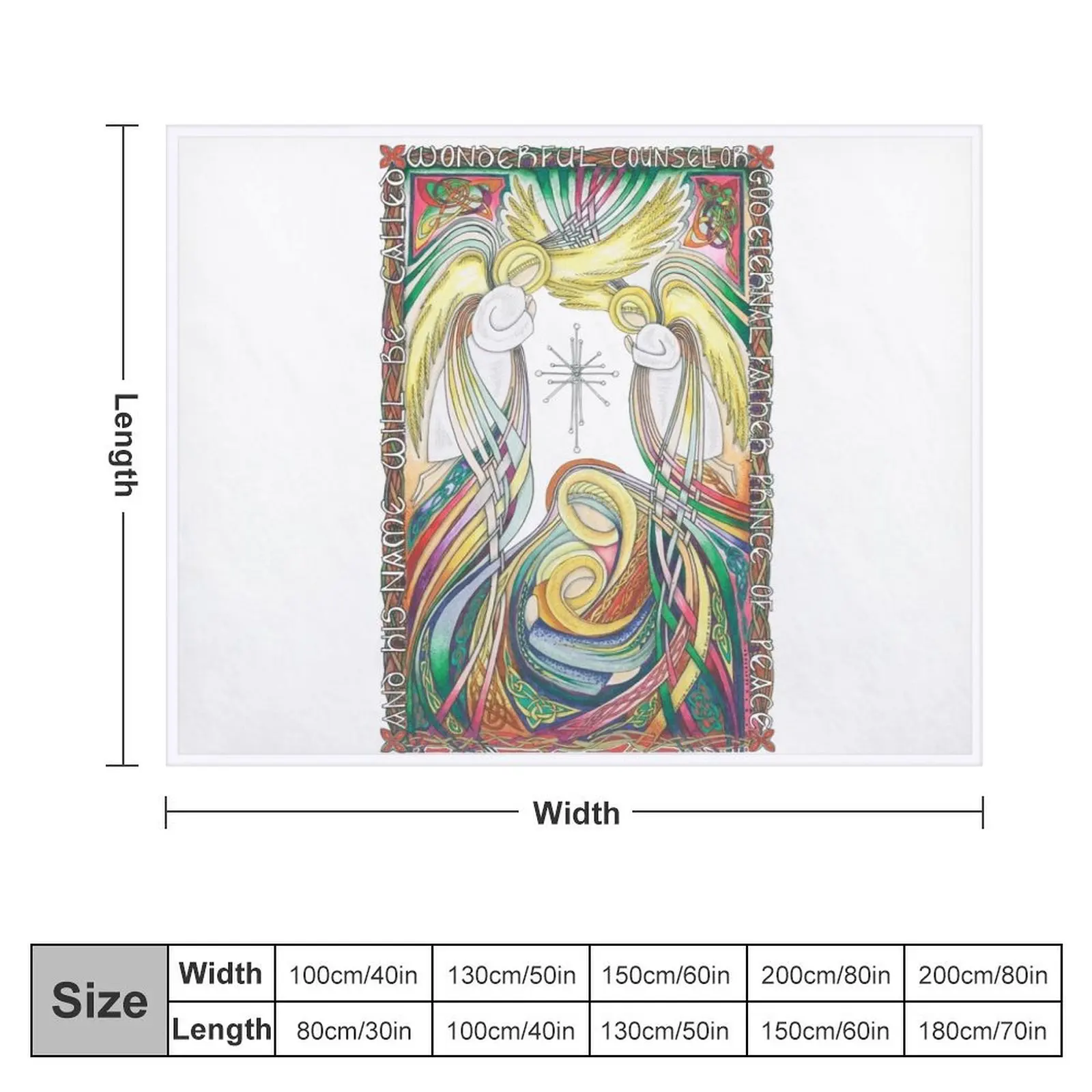 Prince of Peace Throw Blanket Blankets Sofas Of Decoration Bed Fashionable Tourist Soft Plush Plaid Blankets