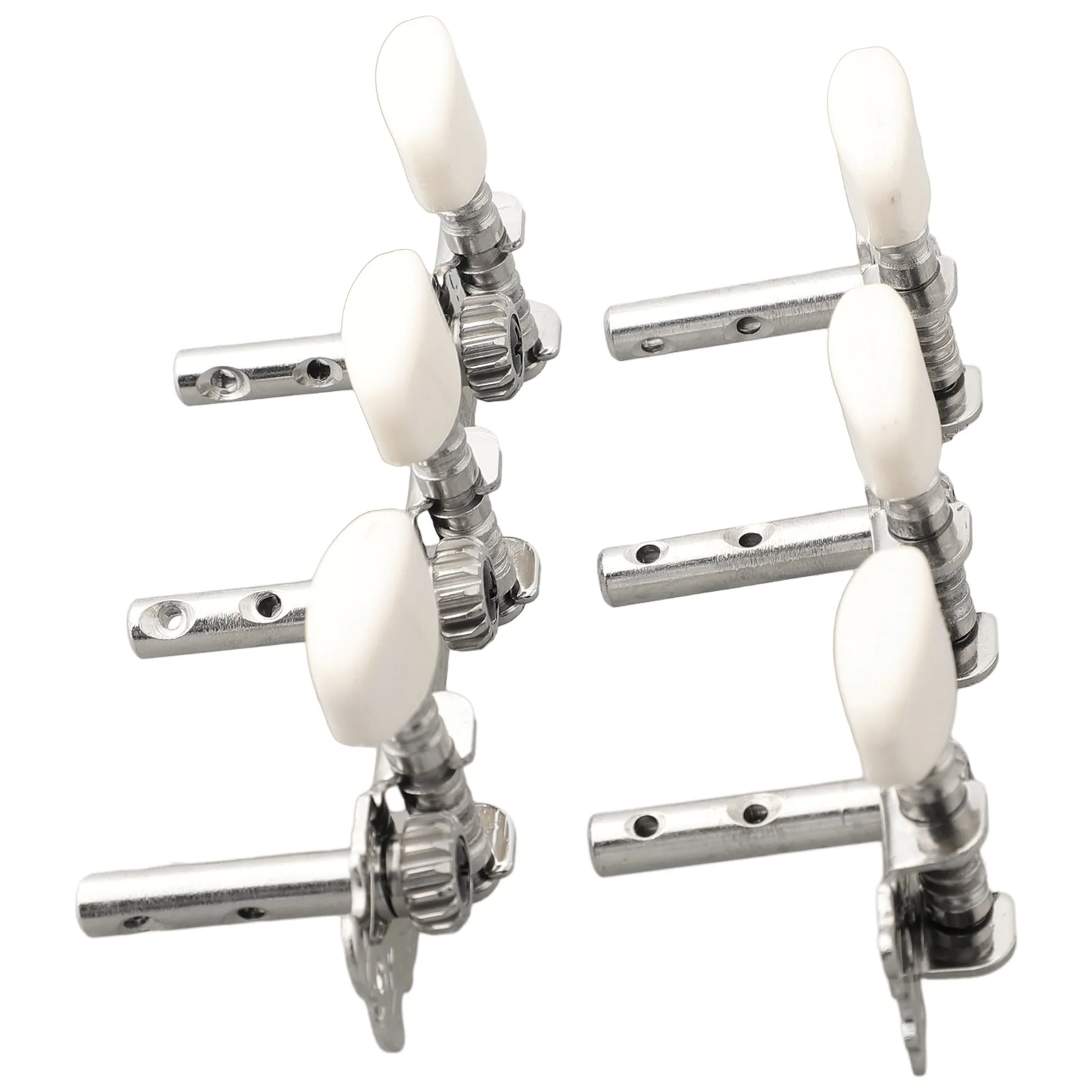 고품질 머신 헤드 튜닝 페그 세트 ABS 크롬 포크 기타 튜닝 페그 머신 헤드 부품 도금 튜너 113g