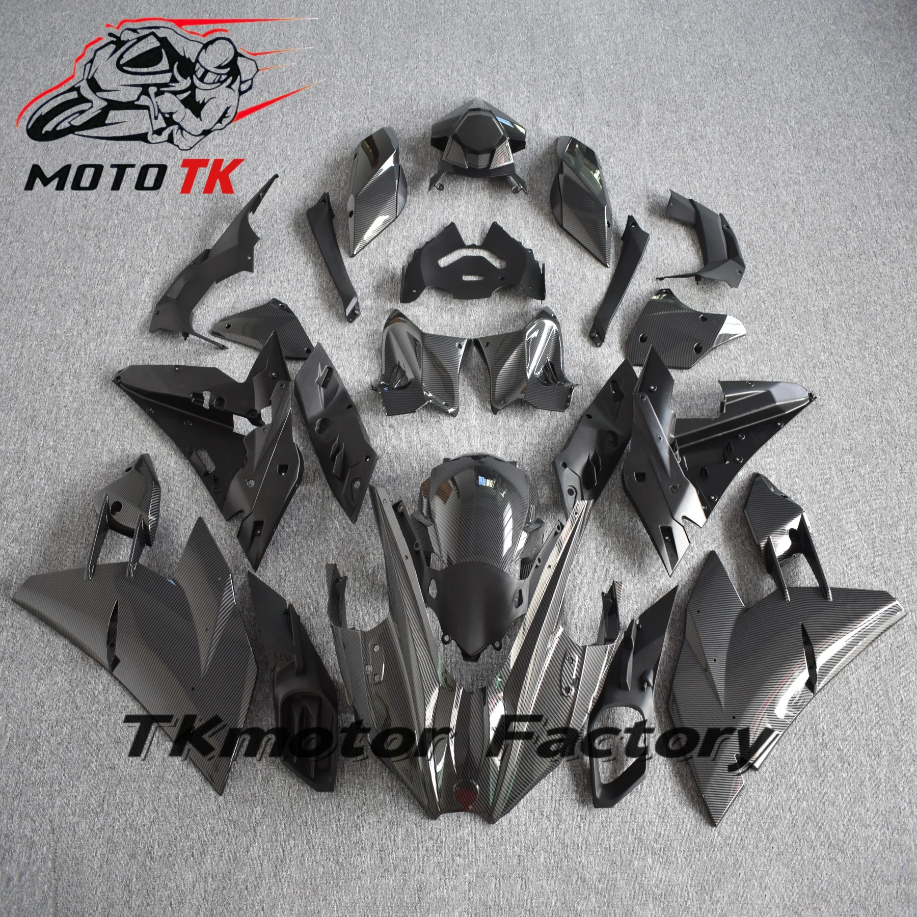 Carbon Fiber Paint Motorcycle Parts Fairings Cowls Kit For Kawasaki Ninja H2 2015 2016 2017 2018 2019 2020 2021 2022 2023 2024