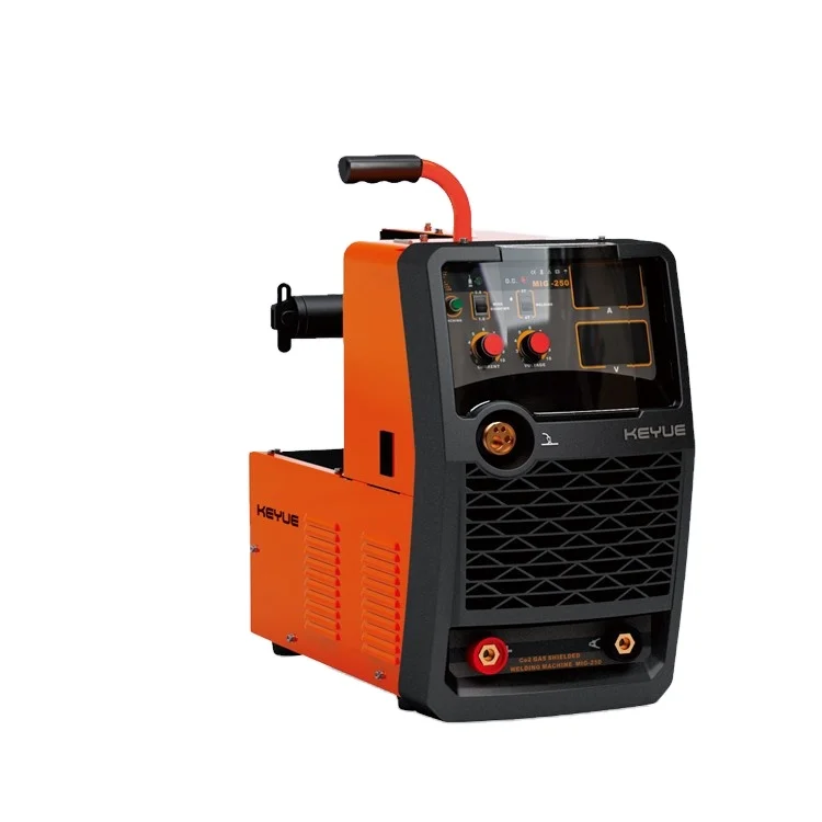 MIG-250 IGBT DC Inverter Three Phase Portable and Compact CO2 250a Tig/mma/mig/mag Welder