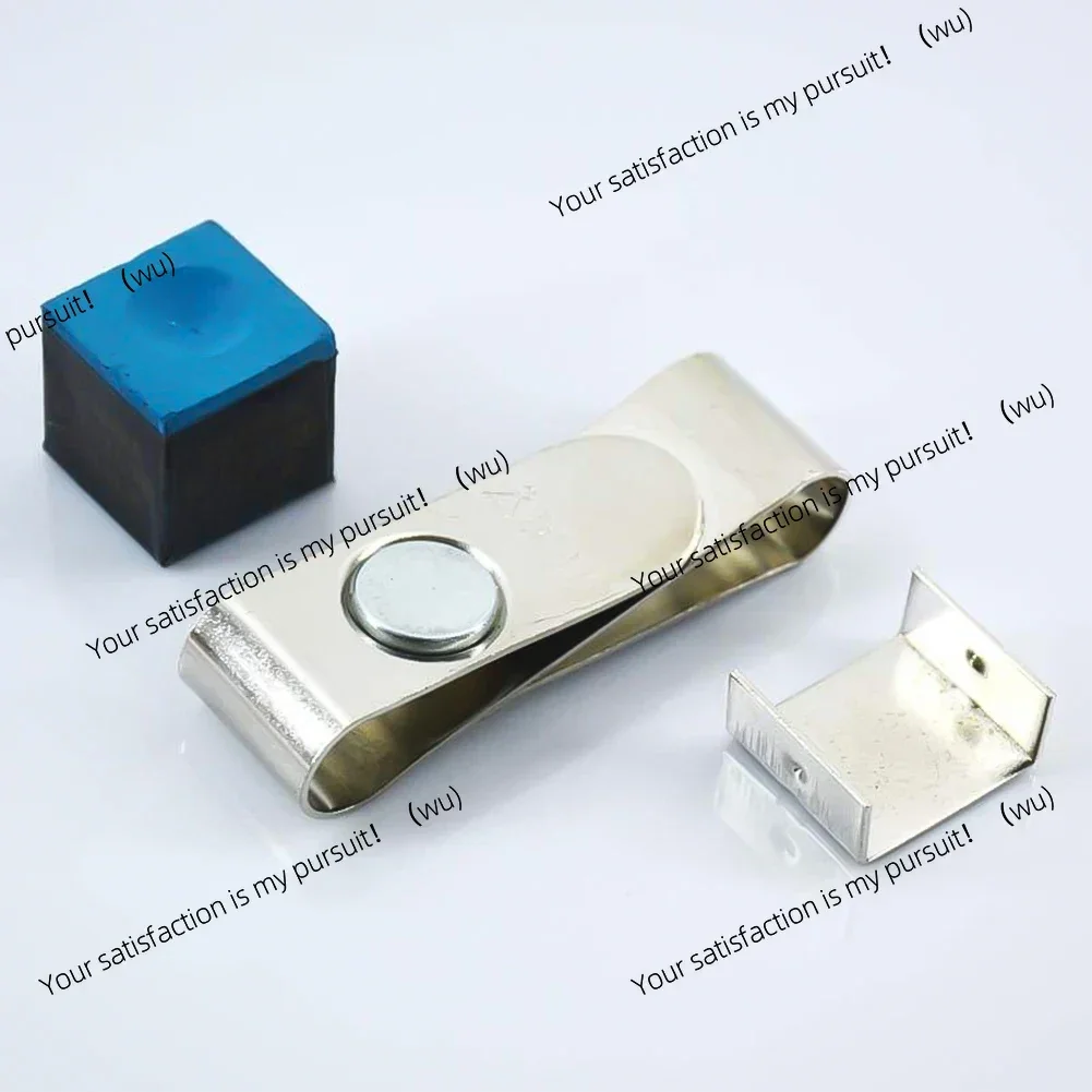 Magnetic Chocolate Clip Powder Billiard Chalk Holder Clamp Retractable Pool Cue Stick Sports Accessories