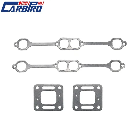 ПРОКЛАДКА КОЛЕКТА MERCRUISER 5,0 МПИ 5,7 350 MAG RISER BLOCK V8 ELBOW KIT