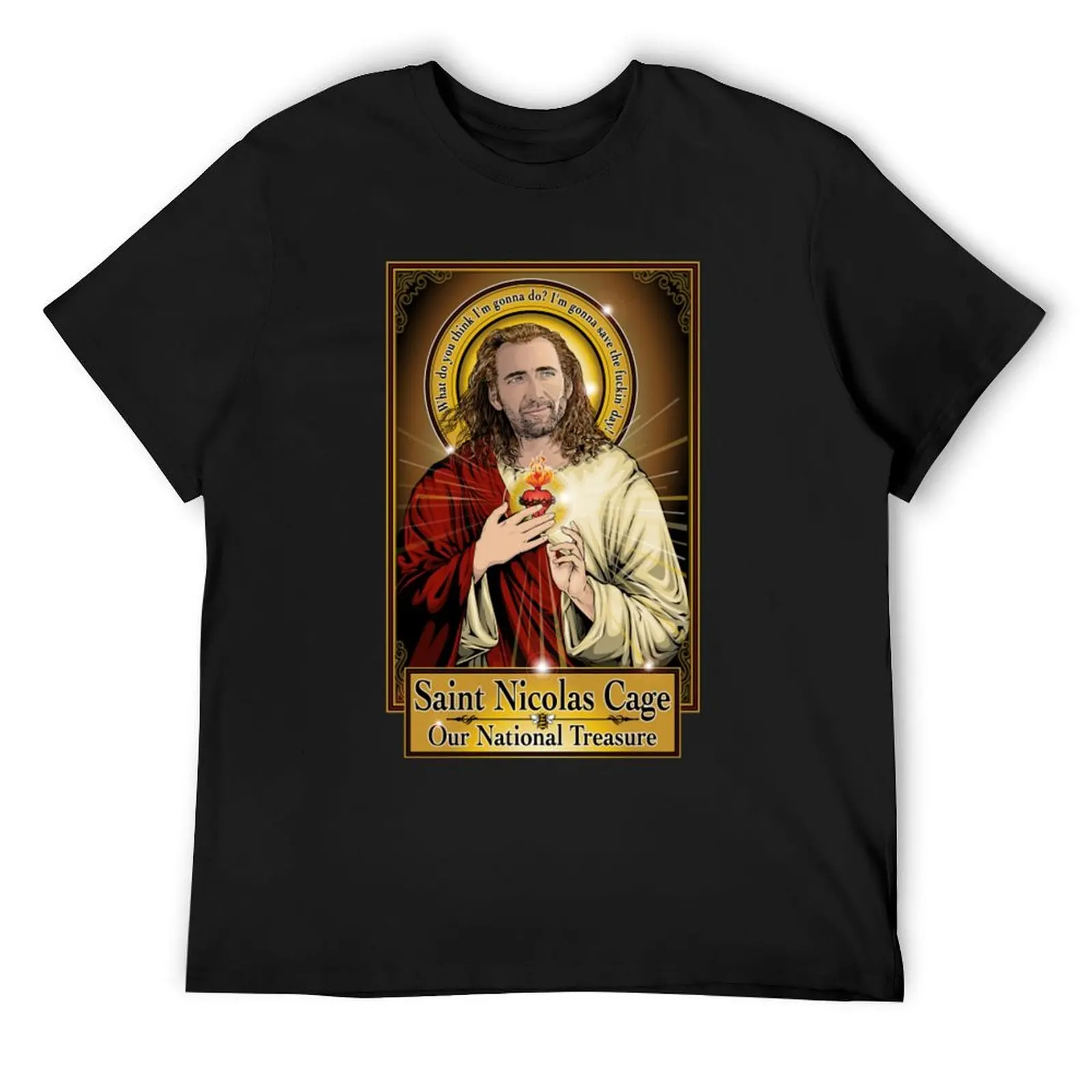 

Nicolas Cage T-Shirt for a boy sweat funny t shirts for men