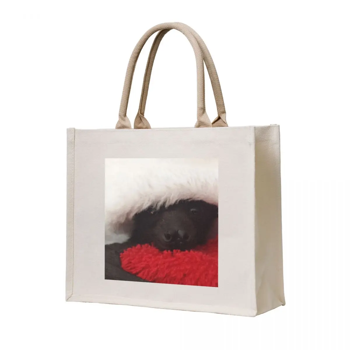 

Christmas Bat Not Just For Halloween . Tote Bag foldable reusable bag Women's shopper bag shopper women