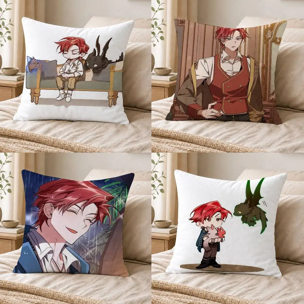 L-Lout of C-Comics Counts Family  Double-sided Printed Square Decorative Cushion Cover for Sofa Living Room Home Decor