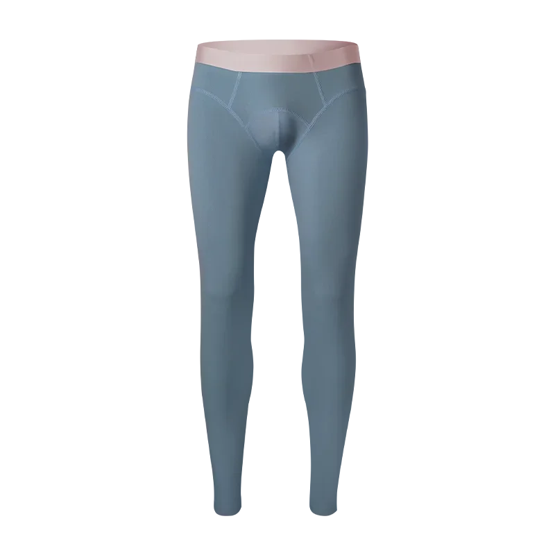 Lange Unterhosen für Herren, einzelne dünne enge Unterhosen, Jugendlinien-Hosen, Thermohosen, schlanke Herbst- und Winter-Leggings, Baumwollhosen