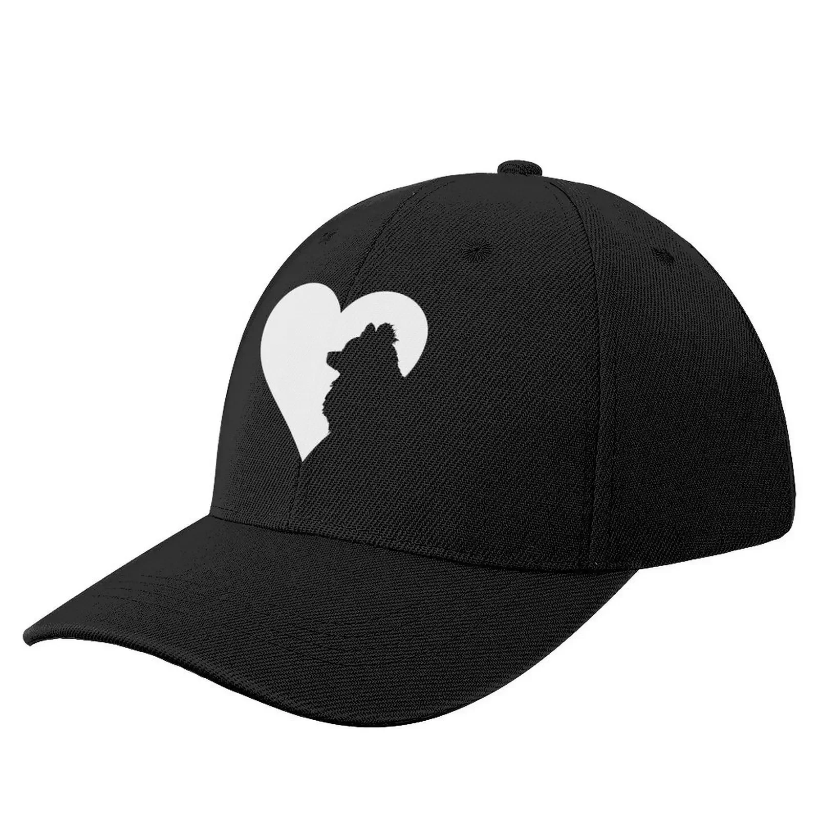 

The Heart of the Pomeranian Lover Baseball Cap Icon party Hat summer hat Man Women's