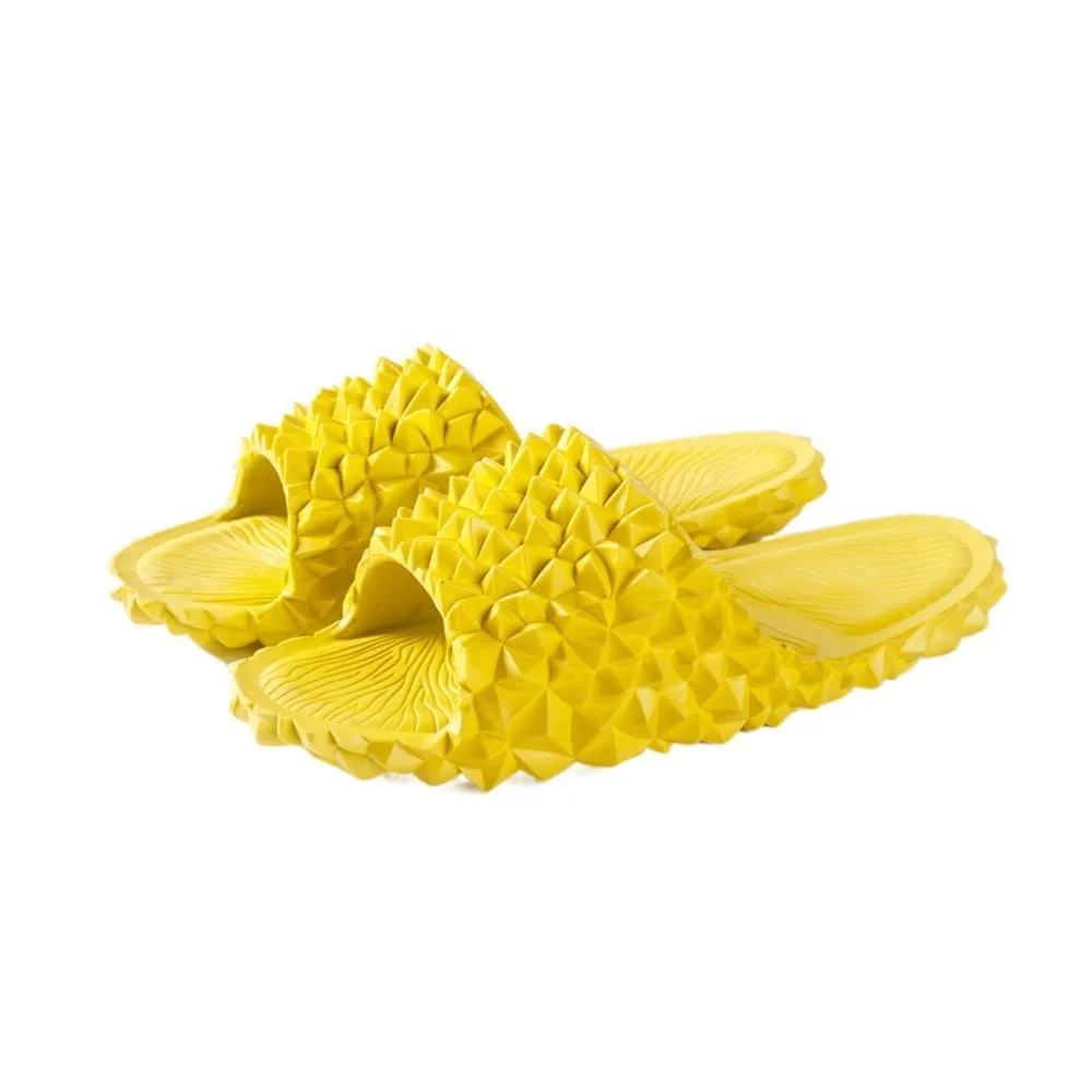 

Fashion Funny Creative Durian Slippers PVC Beachwear Flats Slippers Women Anti Slip Shoes Slides Sandals Summer